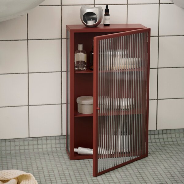 Nástenná skrinka Haze Tall, Brushed Stainless Steel – Ferm Living
