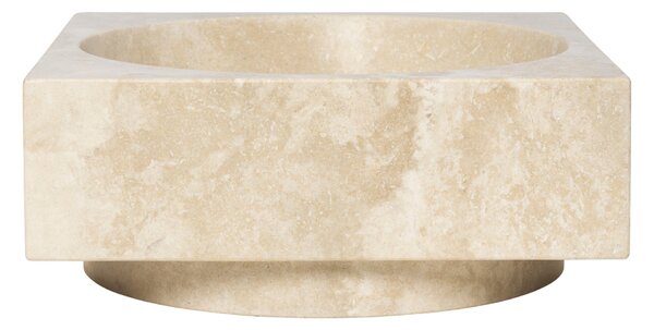 Misa Hew High Centrepiece, Travertine – Ferm Living
