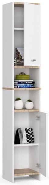Ak furniture Koupelnová skříňka BETI 180 cm bílá