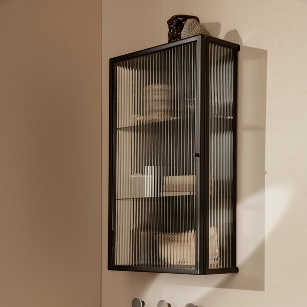 Nástenná skrinka Haze Tall, Brushed Stainless Steel – Ferm Living