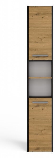 TP Living Kúpeľňová skrinka S30 170 cm antracit/dub artisan