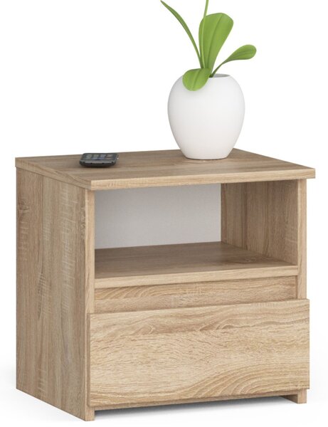 Ak furniture Noční stolek CL1 40 cm dub sonoma