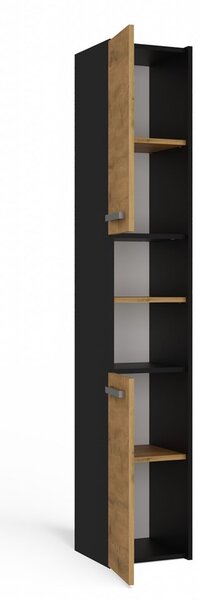 TP Living Kúpeľňová skrinka S30 170 cm antracit/dub artisan