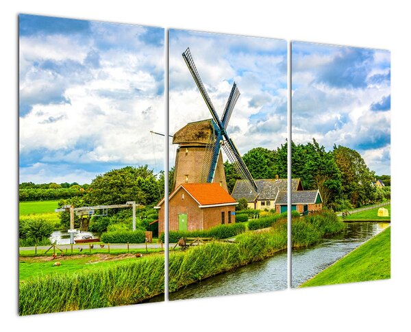 Obraz veterného mlyna (Obraz 120x80cm)