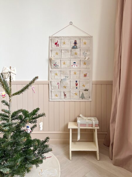 Vyšívaná vianočná ozdoba Nutcracker –⁠⁠⁠⁠⁠⁠ set 3 ks