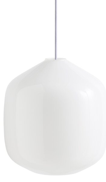 Závesná lampa Buoy Glass Pendant, 300, Clay White – HAY