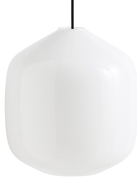 Závesná lampa Buoy Glass Pendant, 300, Clay White – HAY