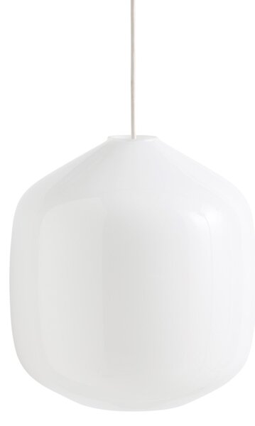 Závesná lampa Buoy Glass Pendant, 300, Clay White – HAY