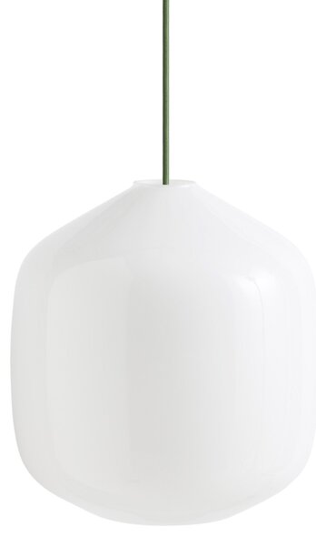 Závesná lampa Buoy Glass Pendant, 300, Clay White – HAY