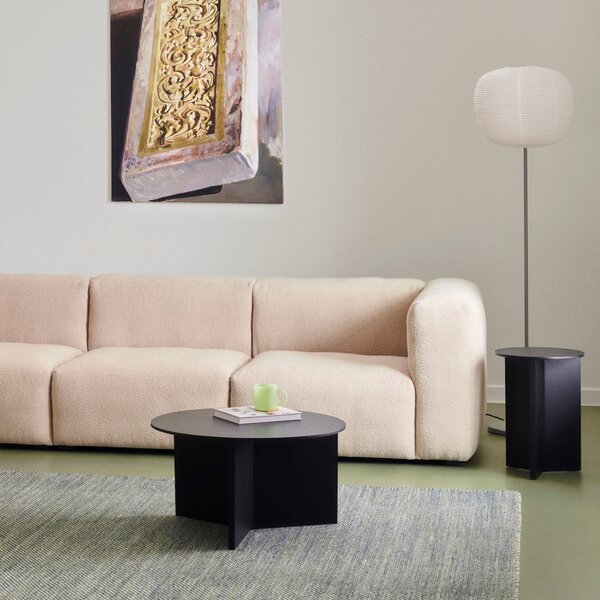 Odkladací stolík Slit Wood, High Black – HAY