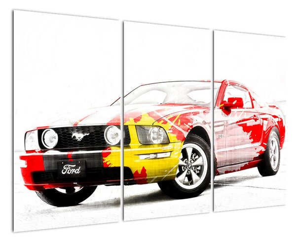Auto Ford Mustang - obraz (Obraz 120x80cm)