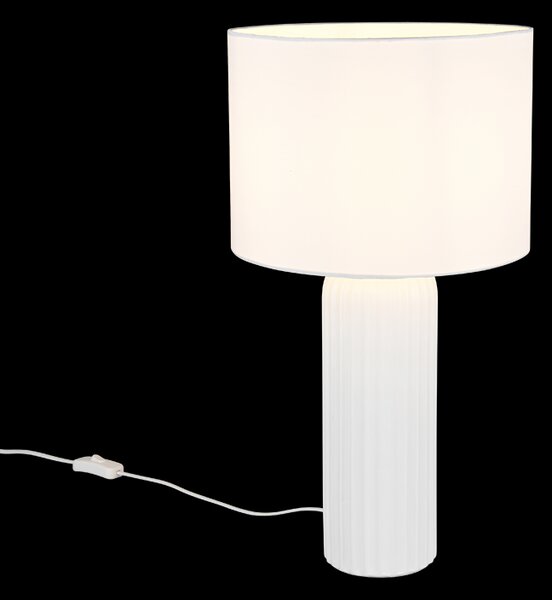 Trio TR51811031 stolná lampička BLAIR | 10W E27 | vypínač | biela