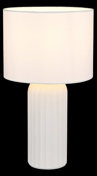Trio TR51811931 stolná lampička BLAIR | 10W E27 | vypínač | biela