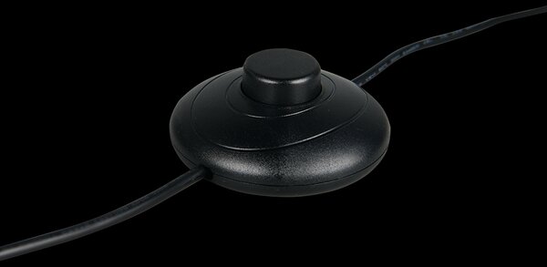 Trio T431610106 LED stojacia lampa FLYNT | 11W integrovaný LED zdroj | 1x1150lm | 2300+3000+4000K | vypínač | stmievač | chróm | číra