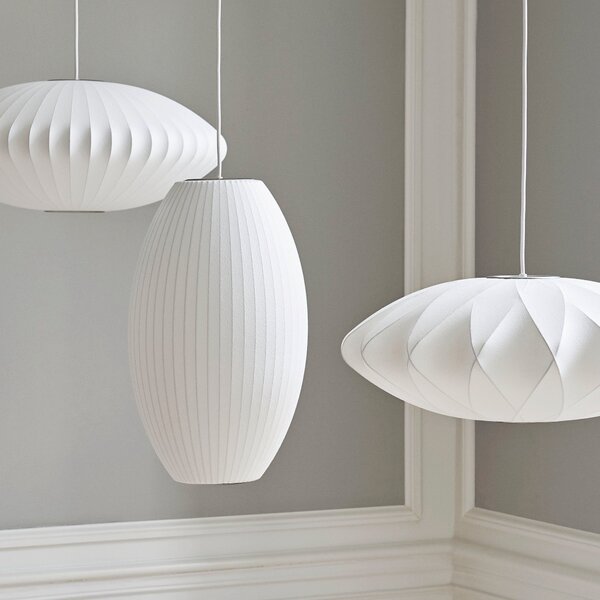 Závesná lampa Nelson Saucer Bubble L – HAY