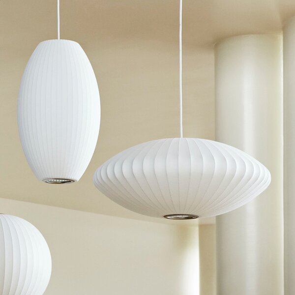 Závesná lampa Nelson Saucer Bubble L – HAY