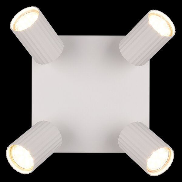 Trio T867730476 bodové stropné svietidlo SOKA | 10W GU10 | sivá