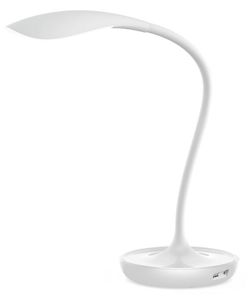 Rabalux 6418 Belmont stmievateľné stolové LED svietidlo/lampička 320mm 5W/400lm 3000K IP20 biela