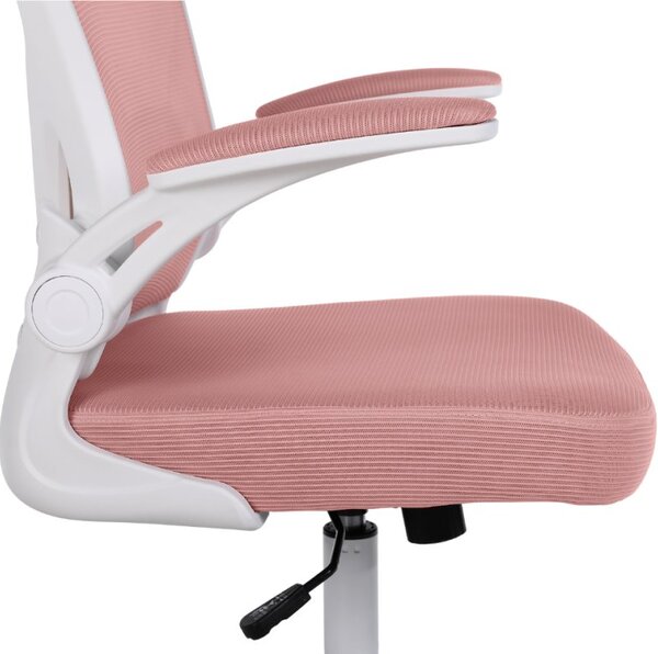 Detská otočná stolička Neoseat LEXI — látka, ružová