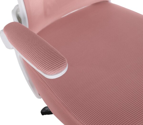 Detská otočná stolička Neoseat LEXI — látka, ružová