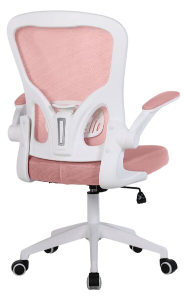 Detská otočná stolička Neoseat LEXI — látka, ružová