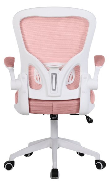 Detská otočná stolička Neoseat LEXI — látka, ružová