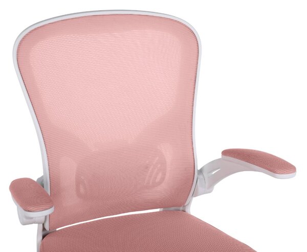Detská otočná stolička Neoseat LEXI — látka, ružová