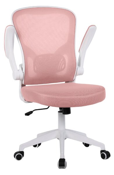 Detská otočná stolička Neoseat LEXI — látka, ružová
