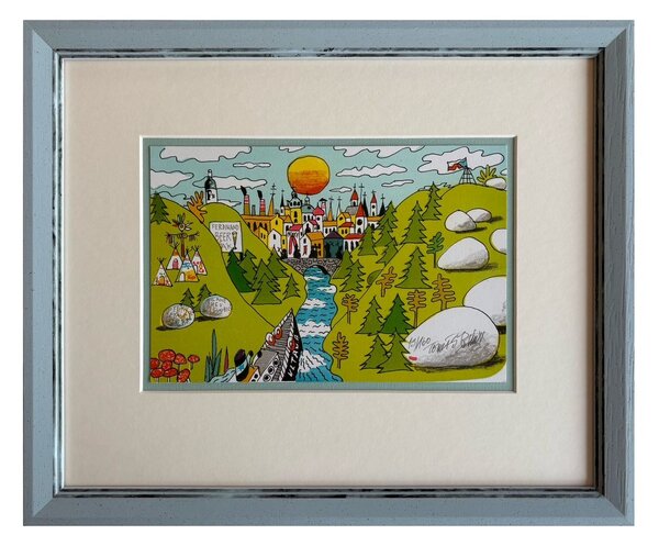 Bím Tomáš - Vltava | 36.4x30.4