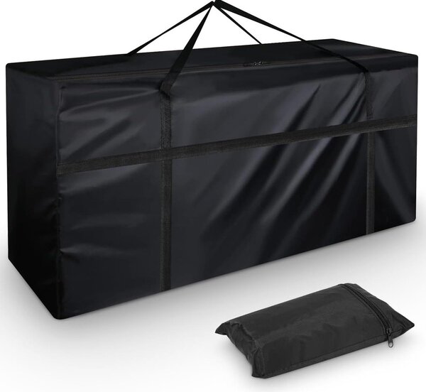 Vodotesný Záhradný Vak na Vankúše, UV Odolný, 130 x 32 x 55 cm, Těžká Kvalita, Odolná Oxford Tkanina