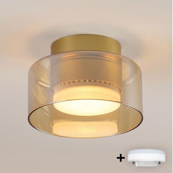 Brilagi - LED Bodové svietidlo AURA LUX 1xGX53/30W/230V priemer 13 cm zlaté