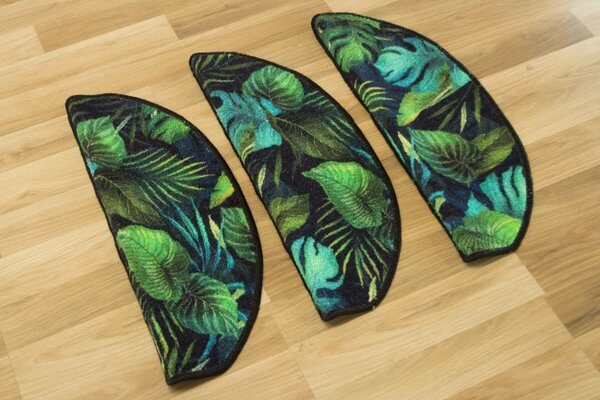 Nášľap na schody Monstera zelená