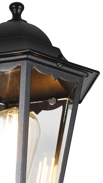 Čierna vonkajšia lampa 220 cm 2-svetlo IP44 - Havana