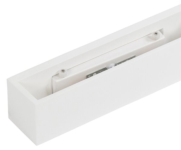 Moderná nástenná lampa biela 2-svetlá - Tjada Novo