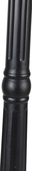 Čierna vonkajšia lampa 220 cm 2-svetlo IP44 - Havana