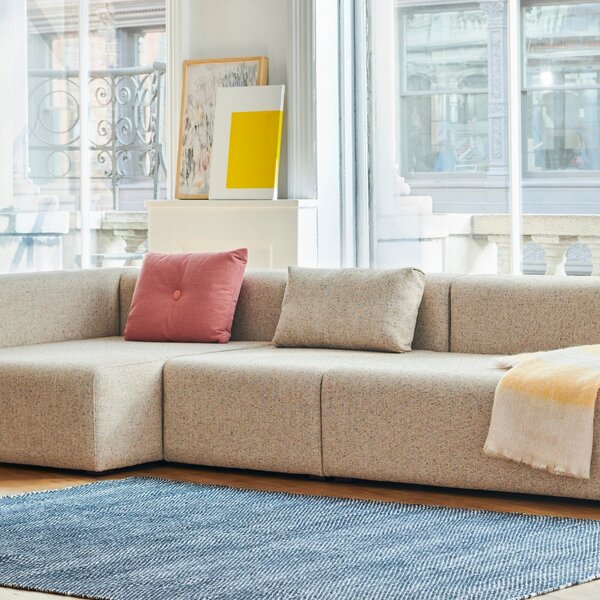 Vankúš Dot Linen, Dark Blue – HAY
