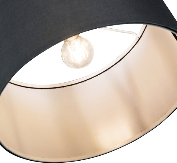 Inteligentná moderná oblúková stojaca lampa čierna vrátane WiFi G95 - Vinossa