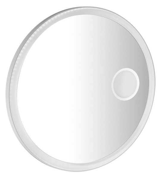 Sapho FLOAT okrúhle LED podsvietené zrkadlo ø 80cm, kozm.zrkadlo, senzor, 3500-6500°K, biela