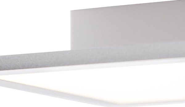 Oceľové stropné svietidlo 80 cm vrátane LED s diaľkovým ovládaním - Live