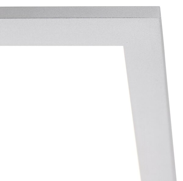 Moderný LED panel oceľ 40 cm vrátane LED - Liv