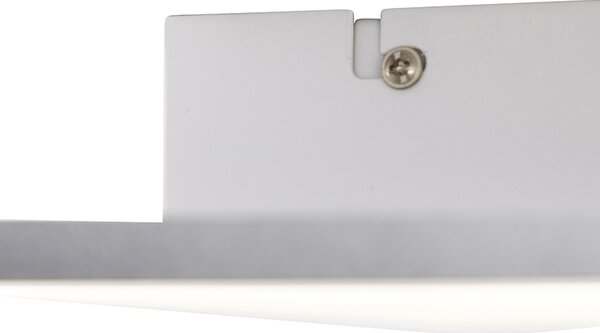 Moderný LED panel oceľ 40 cm vrátane LED - Liv