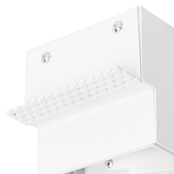 Inteligentné zapustené bodové svietidlo biele bezrámové vrátane 2 WiFi GU10 - Oneon 2