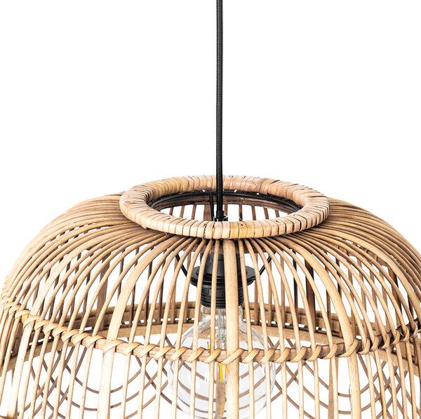 Orientálna závesná lampa ratan 44 cm - Michelle