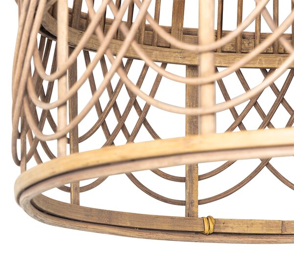Orientálna závesná lampa ratan 44 cm - Michelle