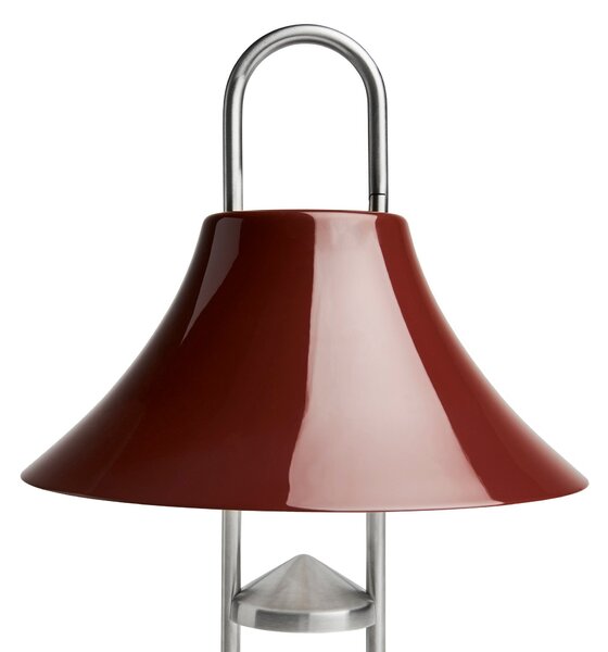 Prenosná lampa Mousqueton, Brushed Stainless Steel – HAY