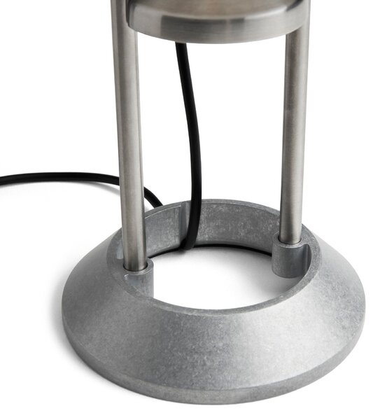 Prenosná lampa Mousqueton, Brushed Stainless Steel – HAY