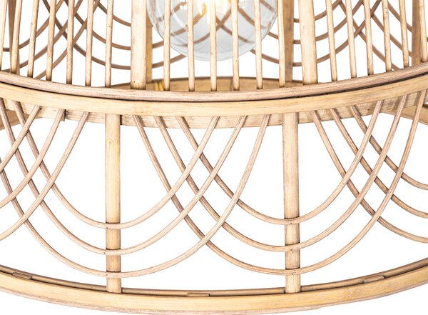 Orientálna závesná lampa ratan 44 cm - Michelle
