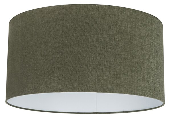 Závesné svietidlo biele so zeleným tienidlom 50 cm - Combi 1