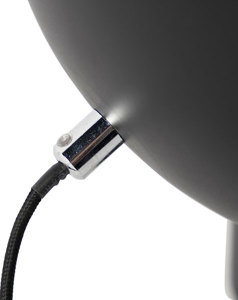Priemyselná stolná lampa čierna so zlatým vnútrom - Magna Eglip