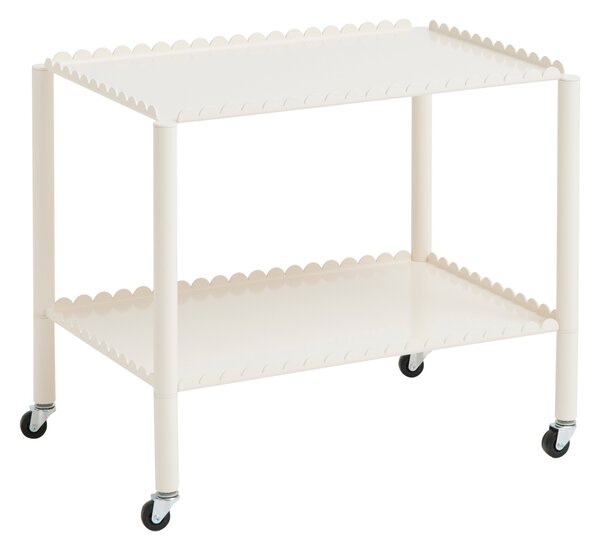 Servírovací stolík Arcs Low, Eggshell – HAY